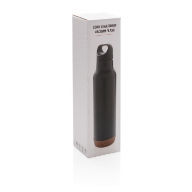 Logo trade promotional gift photo of: Cork leakproof vacuum flask